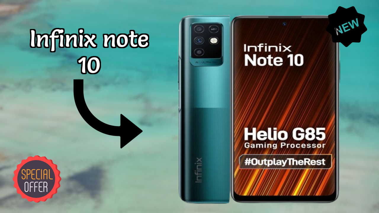 Infinix Note 10 Display Size: 6.95 Inches (17.65 Cm) Screen Review