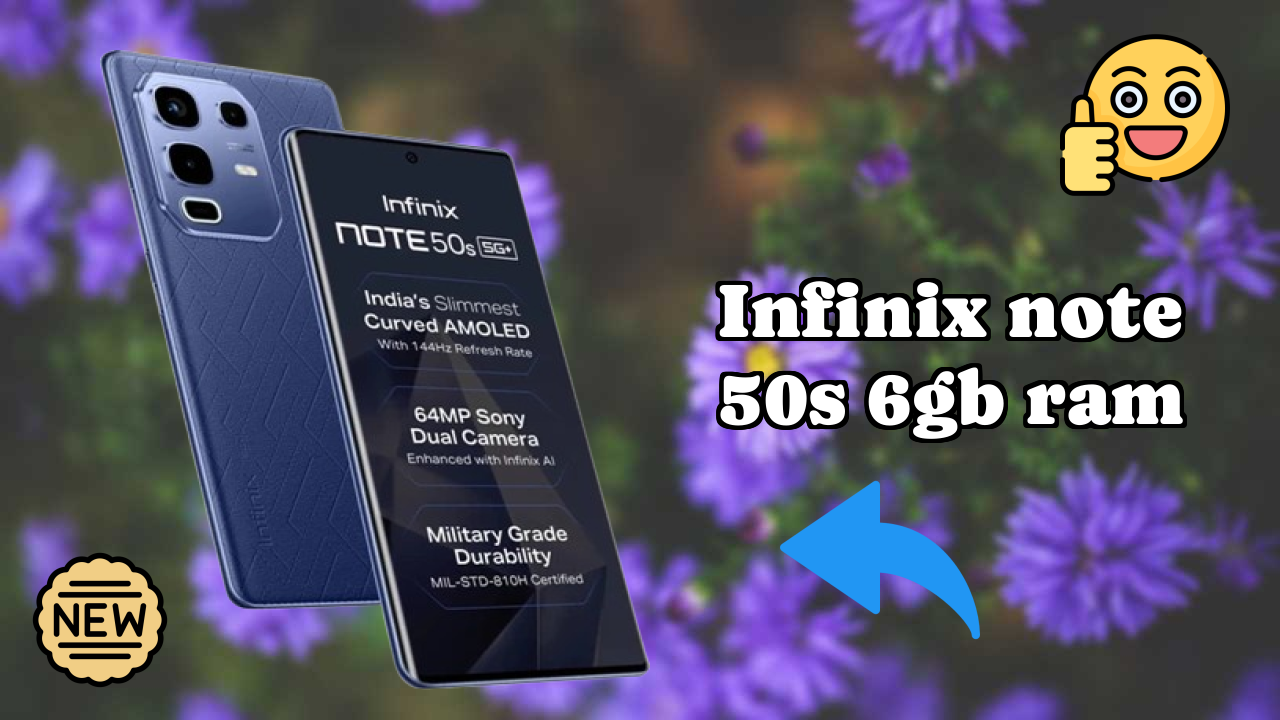 Infinix Note 50s 6GB RAM Review: 6 GB RAM Gaming Tested