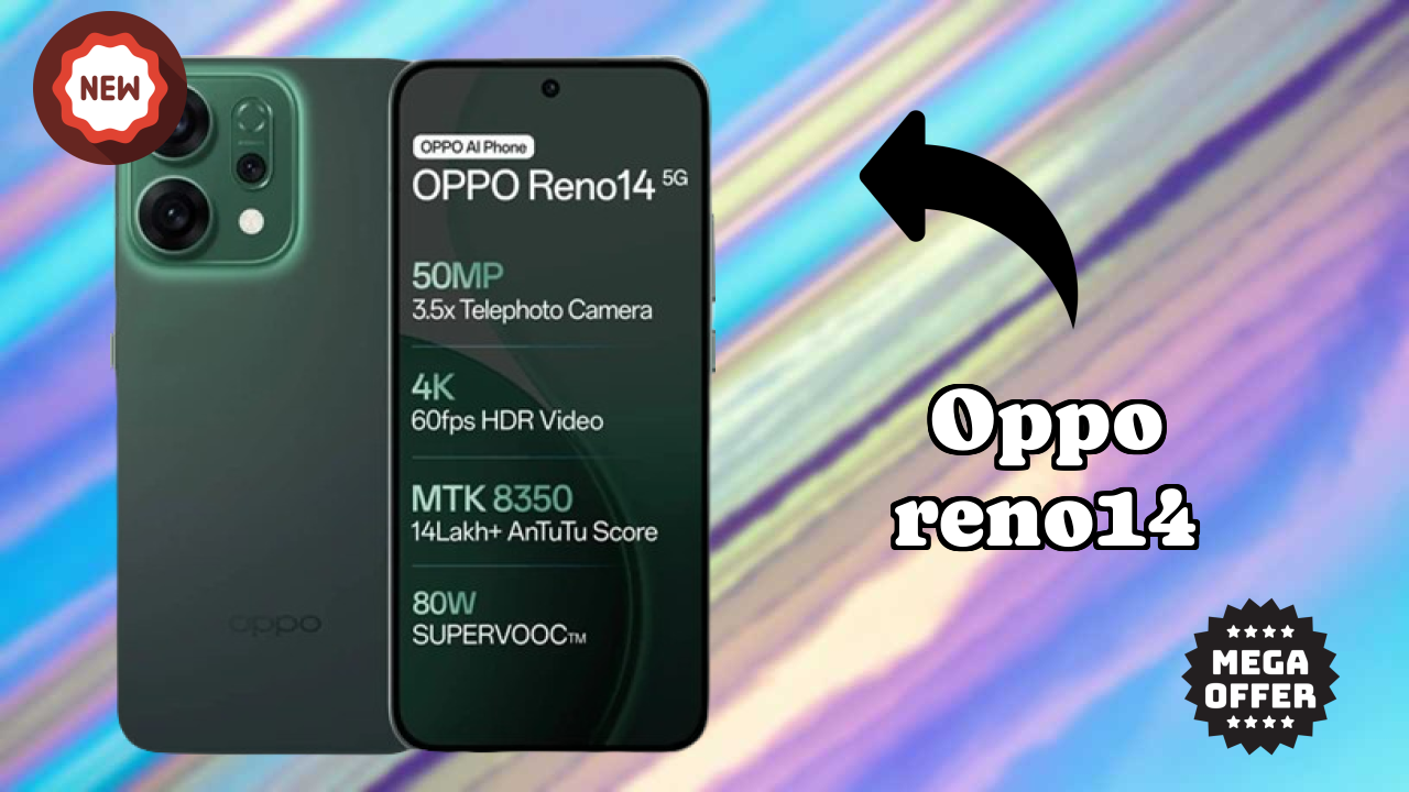 OPPO Reno14 Display Size: 6.59 Inches (16.74 Cm) Screen Review