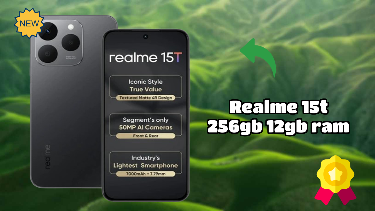 Realme 15T 256GB 12GB RAM Display Quality: AMOLED Explained