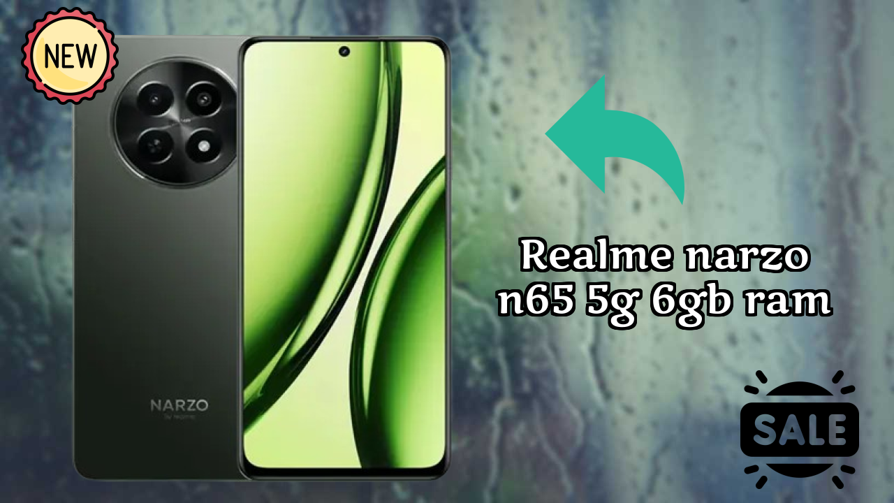 Realme Narzo N65 5G 6GB RAM Performance: 6 GB RAM Multitasking