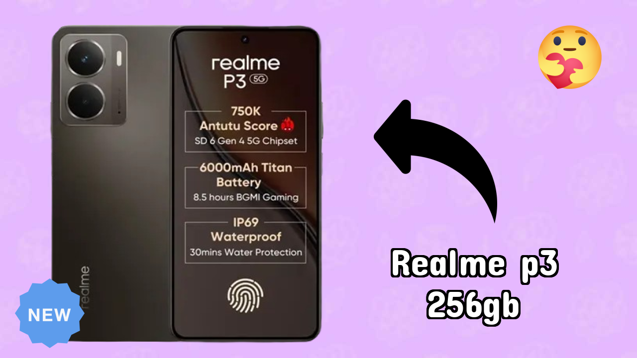 Realme P3 256GB Display Size: 6.67 Inches (16.94 Cm) Screen Quality