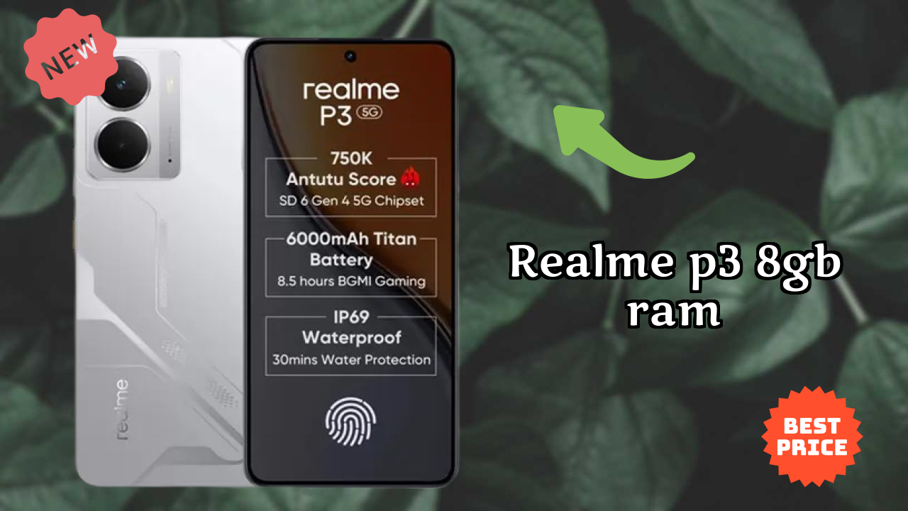 Realme P3 8GB RAM Price: ₹16,999 - Is It Worth Buying?