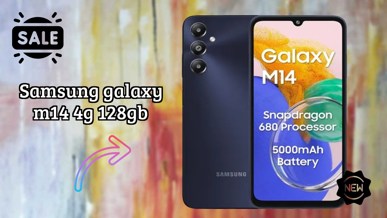 Samsung Galaxy M14 4G 128GB Display Analysis: PLS LCD Quality