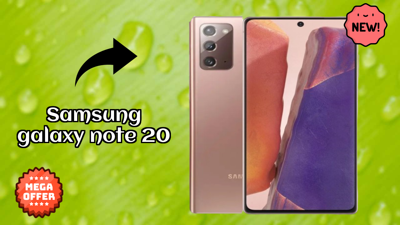 Samsung Galaxy Note 20 Display Size: 6.7 Inches (17.02 Cm) Screen Test