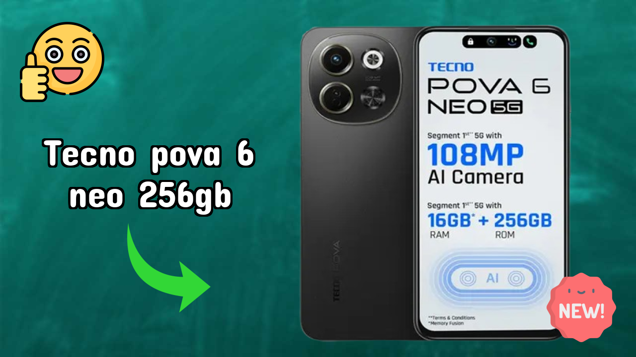 Tecno Pova 6 Neo 256GB Display Review: 6.67 Inches (16.94 Cm) Screen Size